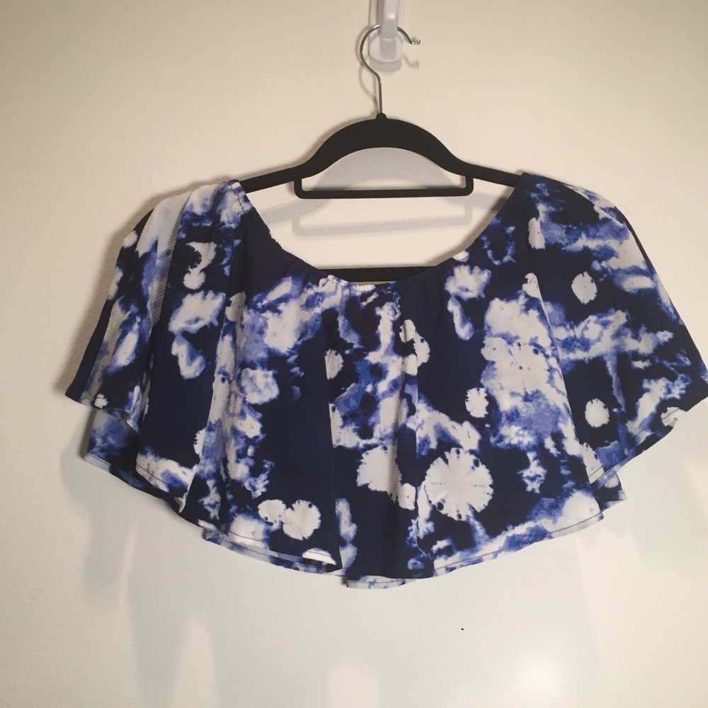 NWT Show Me Your Mumu Heidi Tie-Dye Crop Top, Sz S - Picture 4 of 7